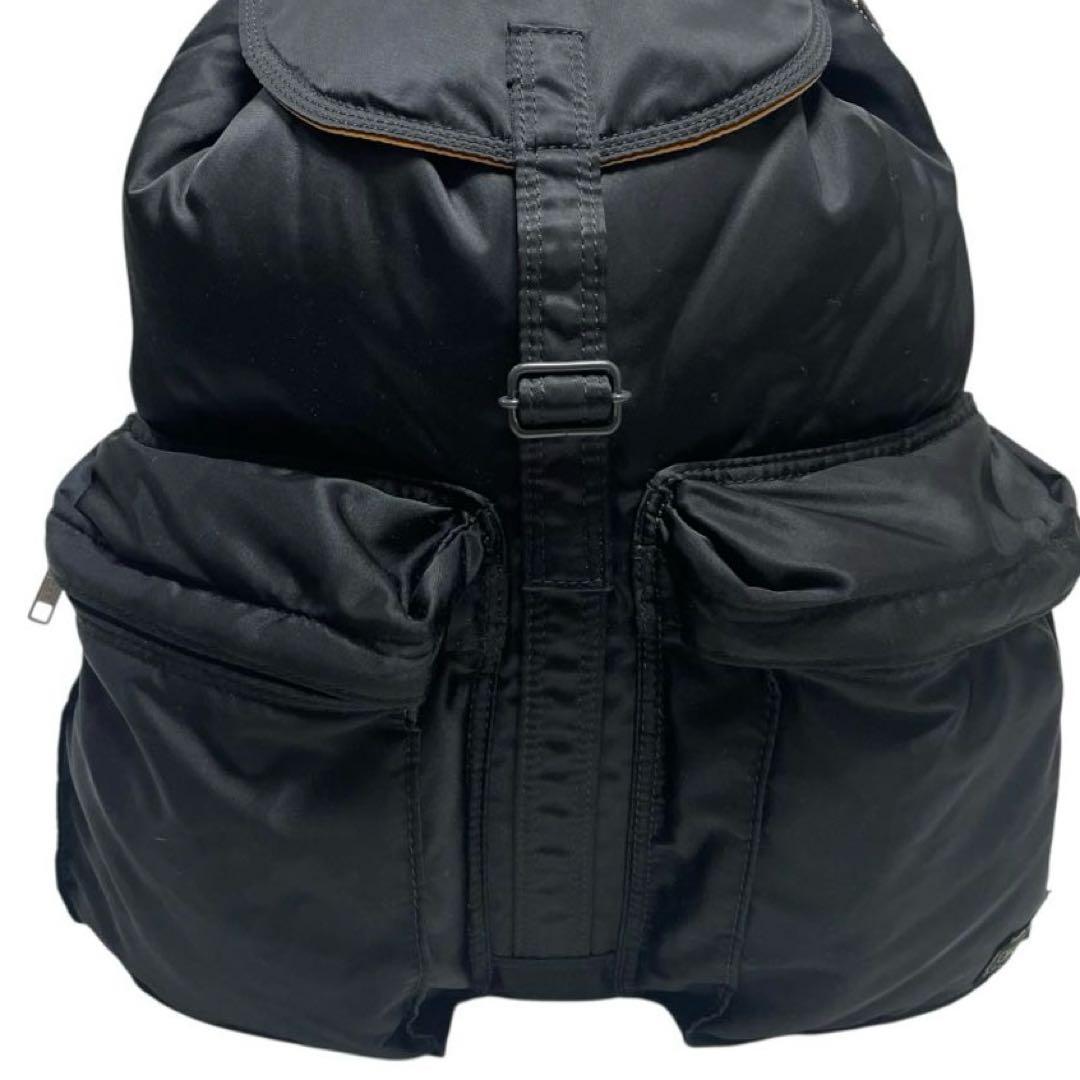 美品 ❗️ポーター タンカー リュック バックパック ブラック ナイロン