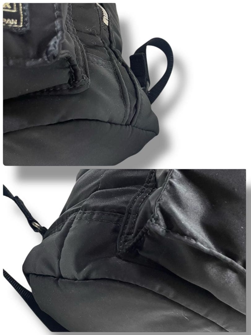 美品 ❗️ポーター タンカー リュック バックパック ブラック ナイロン