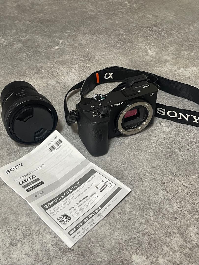 SONY α6600 ilce-a6600 ボディ 本体+SIGMA レンズ込み