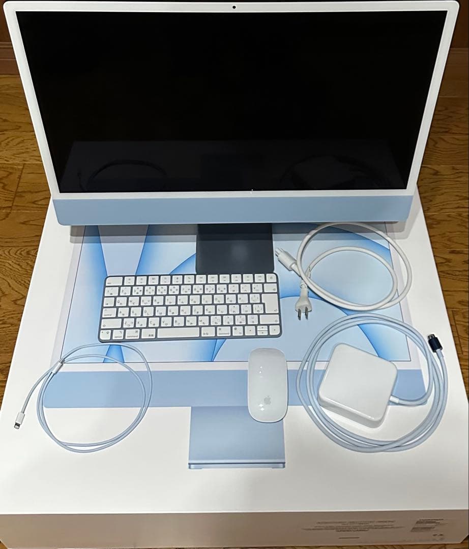 Apple iMac 24インチ 2021 ブルー
