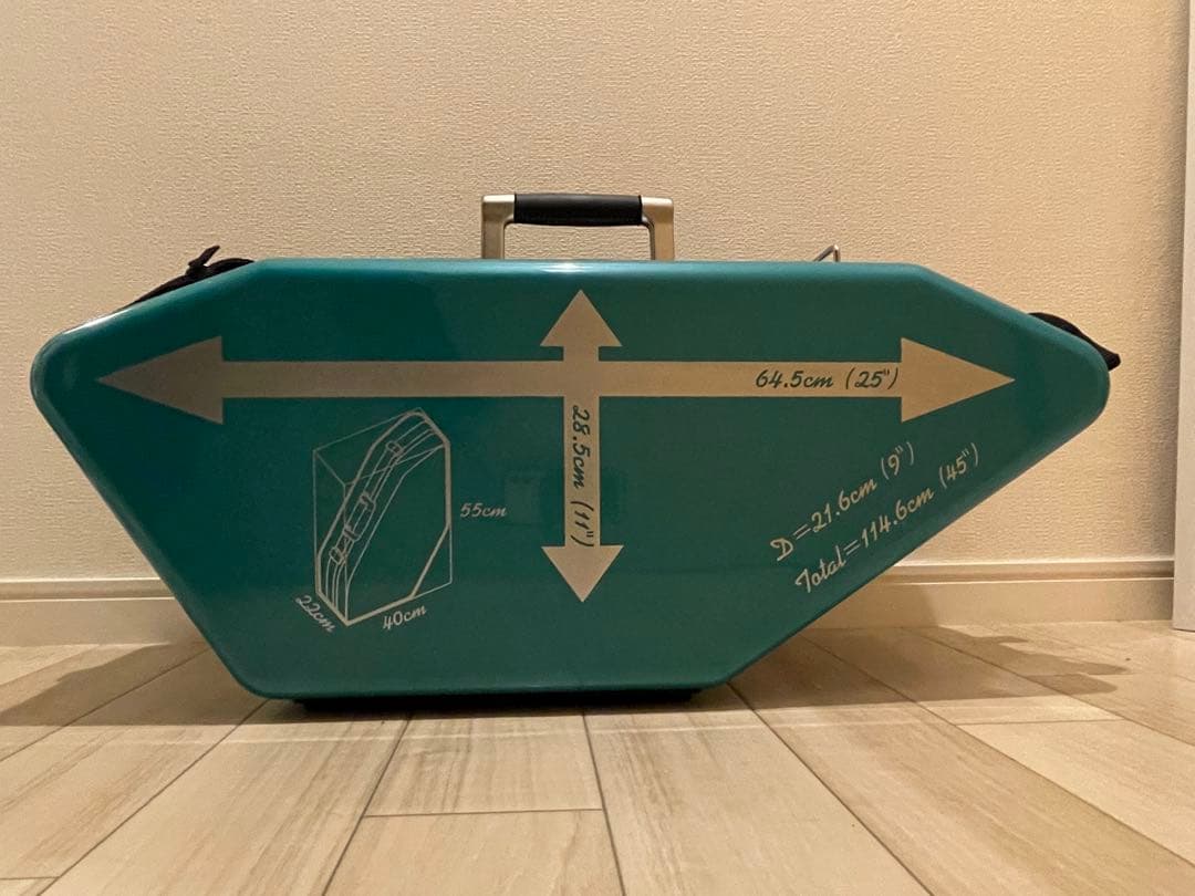 ち*ー様 【限定色】ノナカスカイケース［ソプラノ&アルトサックスダブルケース〕