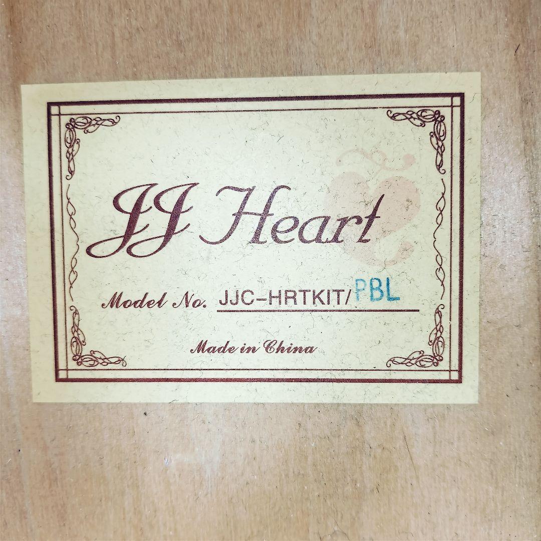【付属品完備】JJ HEART アコースティックギター　ハート型　サウンドホール