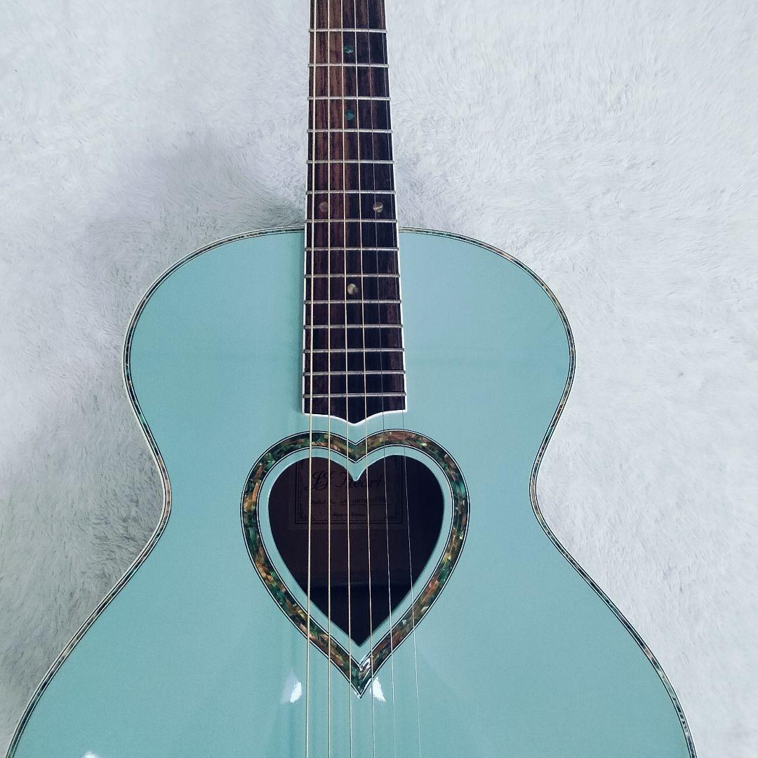 【付属品完備】JJ HEART アコースティックギター　ハート型　サウンドホール