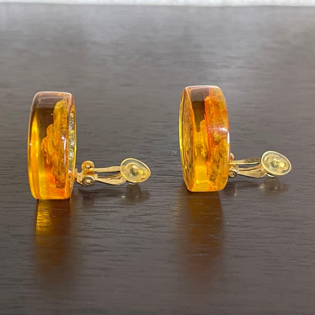 CHANEL シャネル　ヴィンテージ　べっ甲　カメリア　イヤリング＆リング