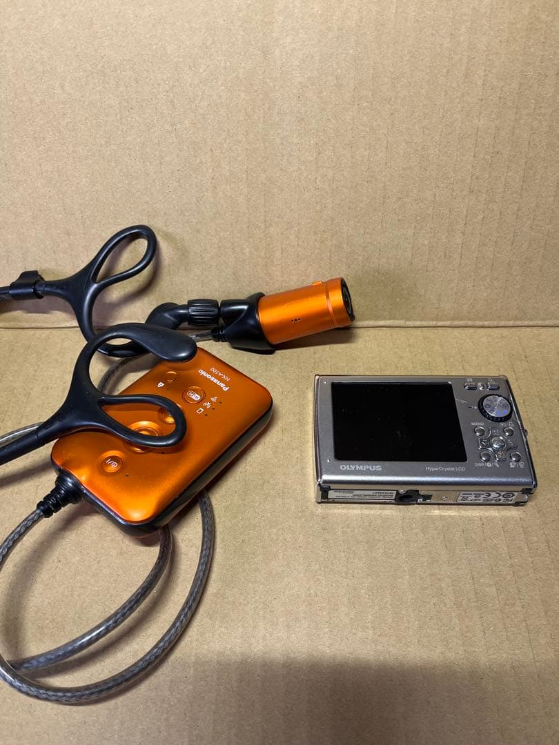 デジカメ ジャンク 5台 CASIO OLYMPUS SONY