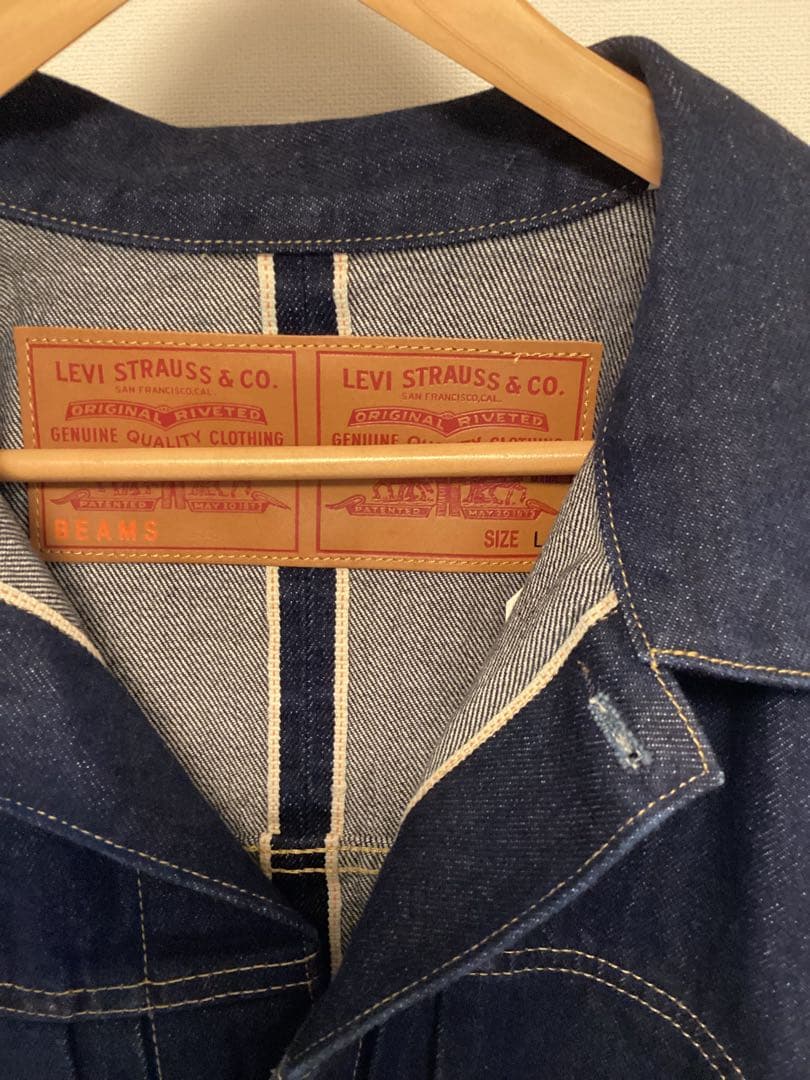 LEVI’S×BEAMS super wide v2 jacket Lサイズ