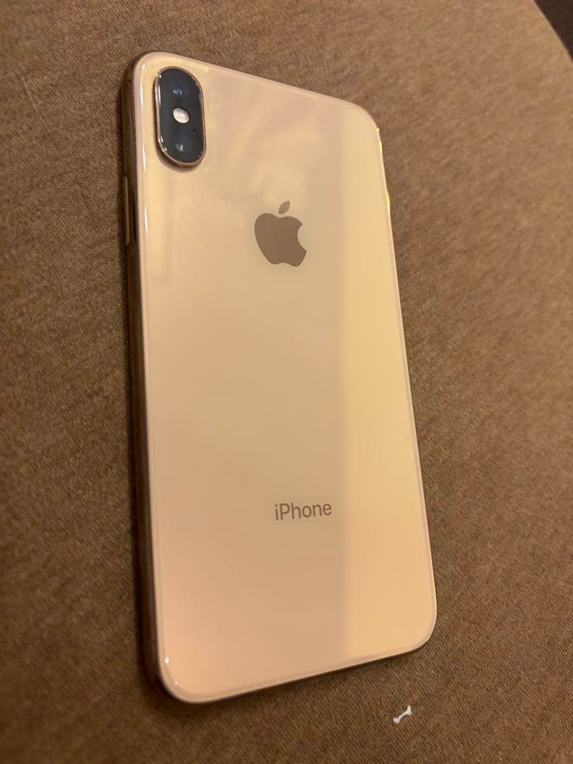 iPhoneXS 256G ゴールド　SIMロック解除済み