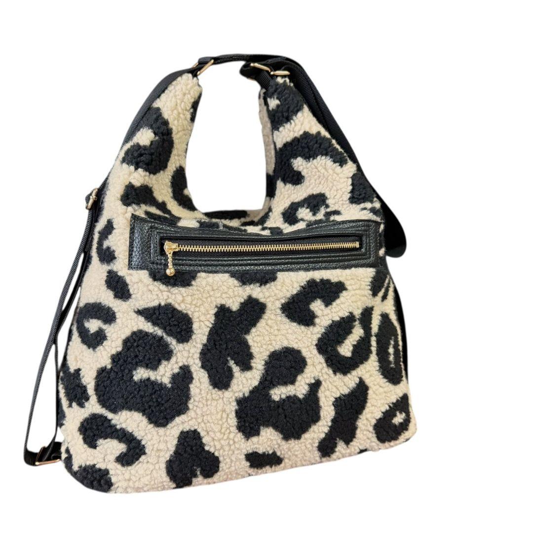 Mサイズ／3way bag／beigeレオパボア