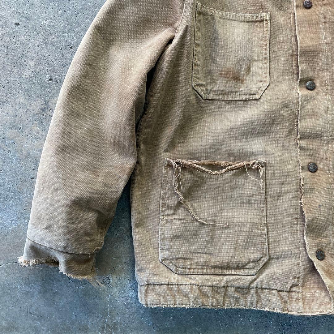 60s 70s madewell ダック カバーオール フェード ボロ