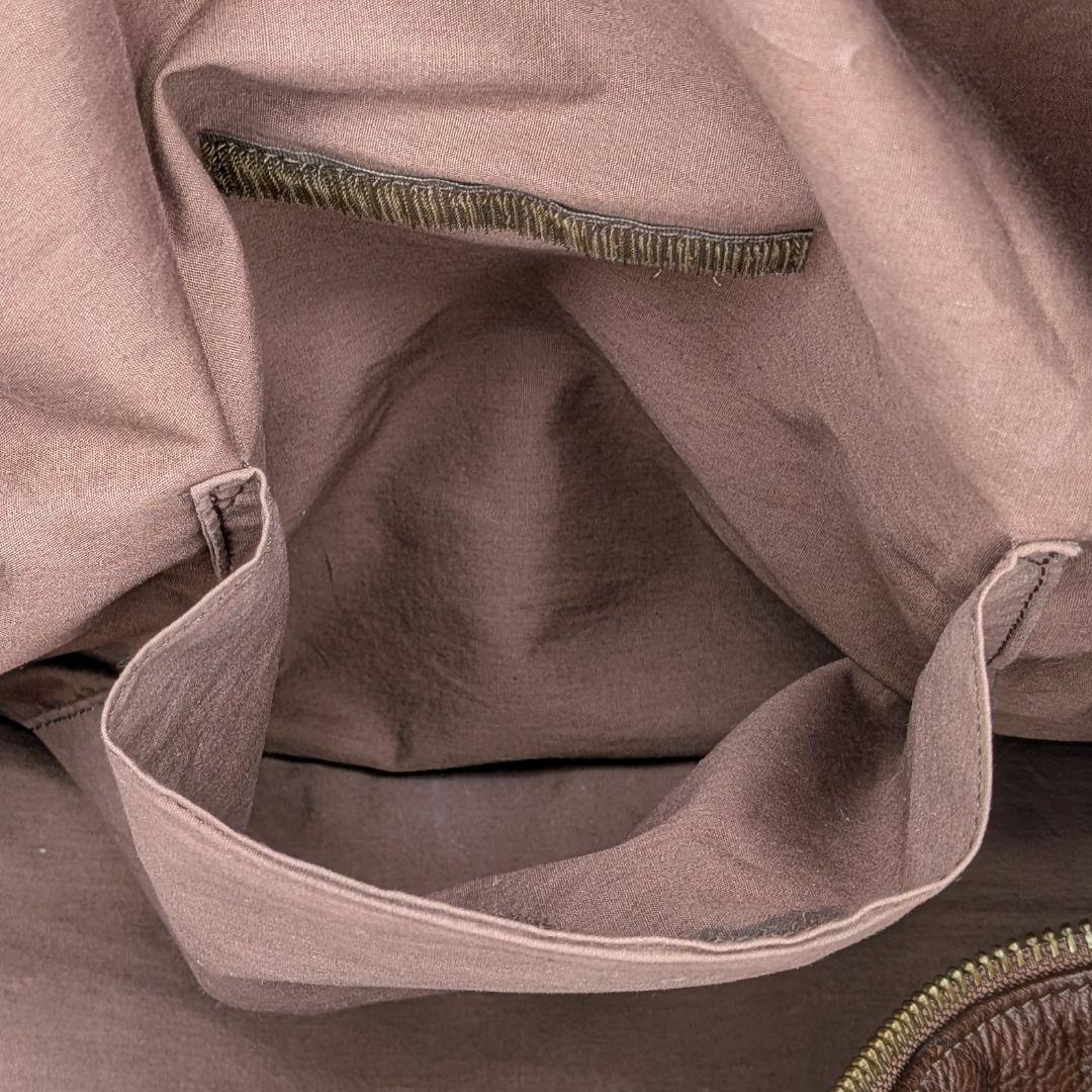 A.P.C. アーペーセー レザー ブラウン ボストンバッグ 旅行用 大容量