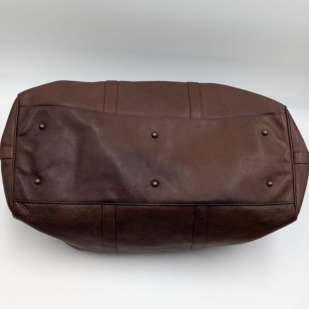 A.P.C. アーペーセー レザー ブラウン ボストンバッグ 旅行用 大容量