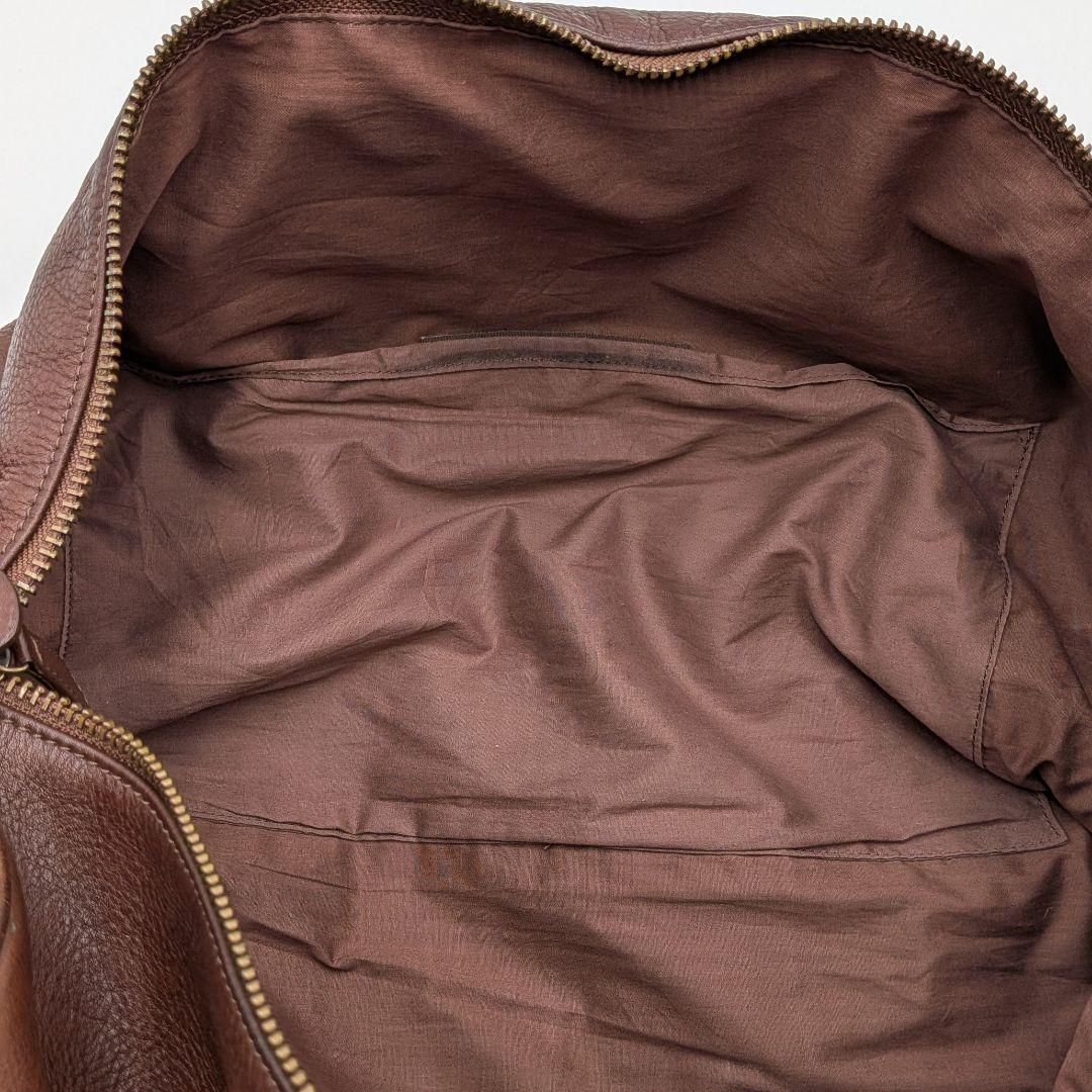 A.P.C. アーペーセー レザー ブラウン ボストンバッグ 旅行用 大容量