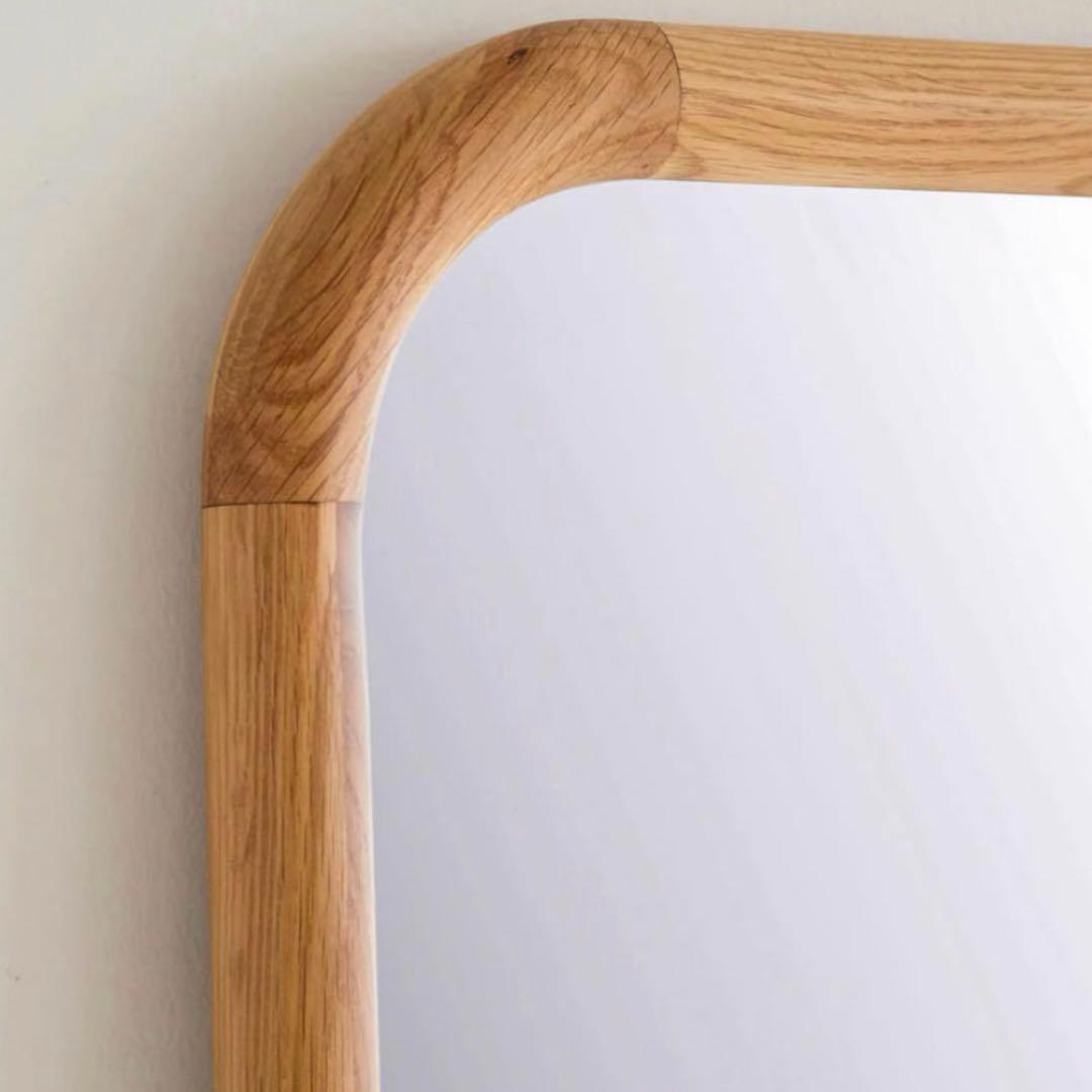 関家具 NOWHERE LIKE  鏡 スタンドミラー オーク 新品 ②