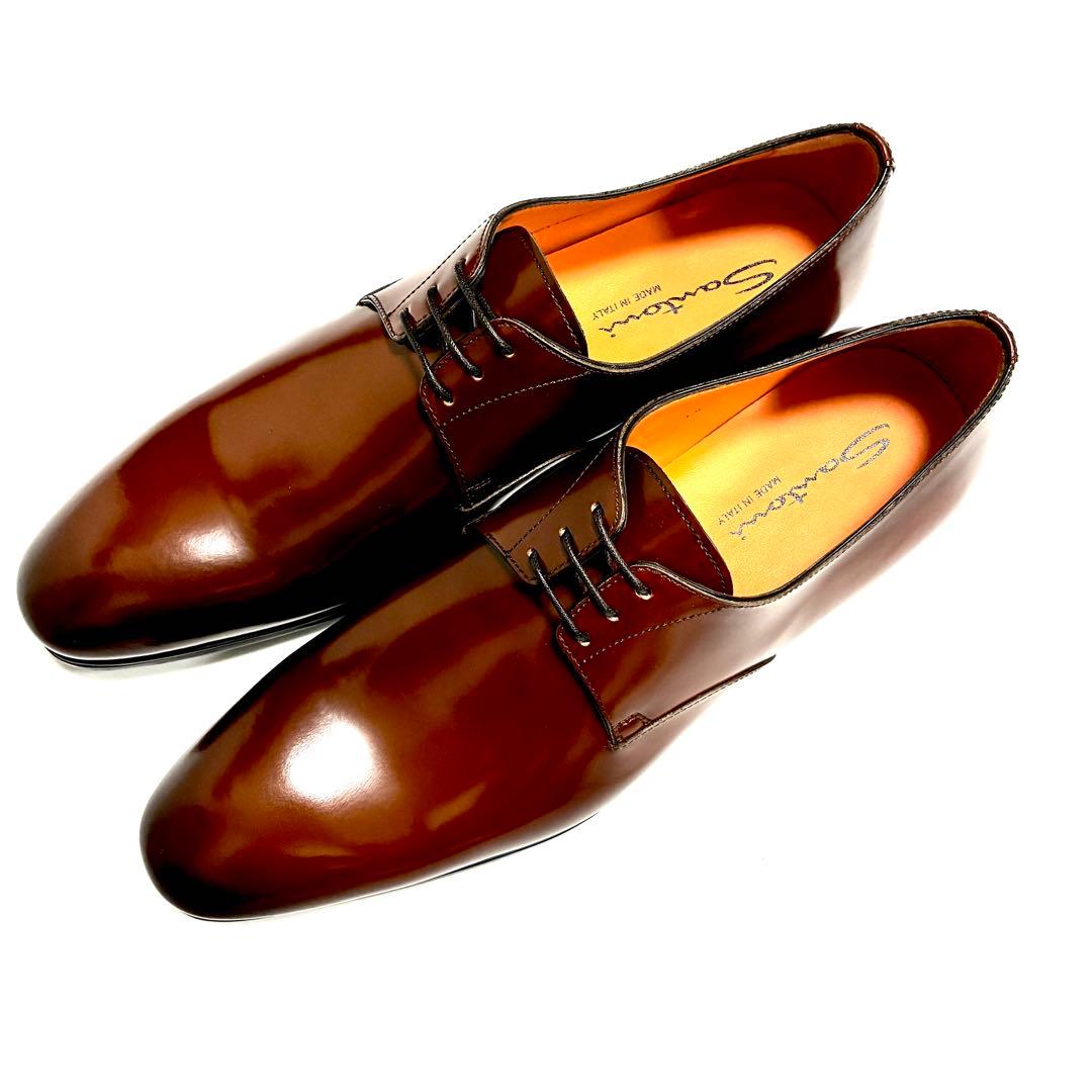 るな　新品 SANTONI サントーニ 16.8万円 ビジネスシューズ