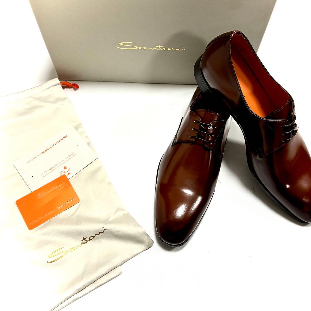 るな　新品 SANTONI サントーニ 16.8万円 ビジネスシューズ