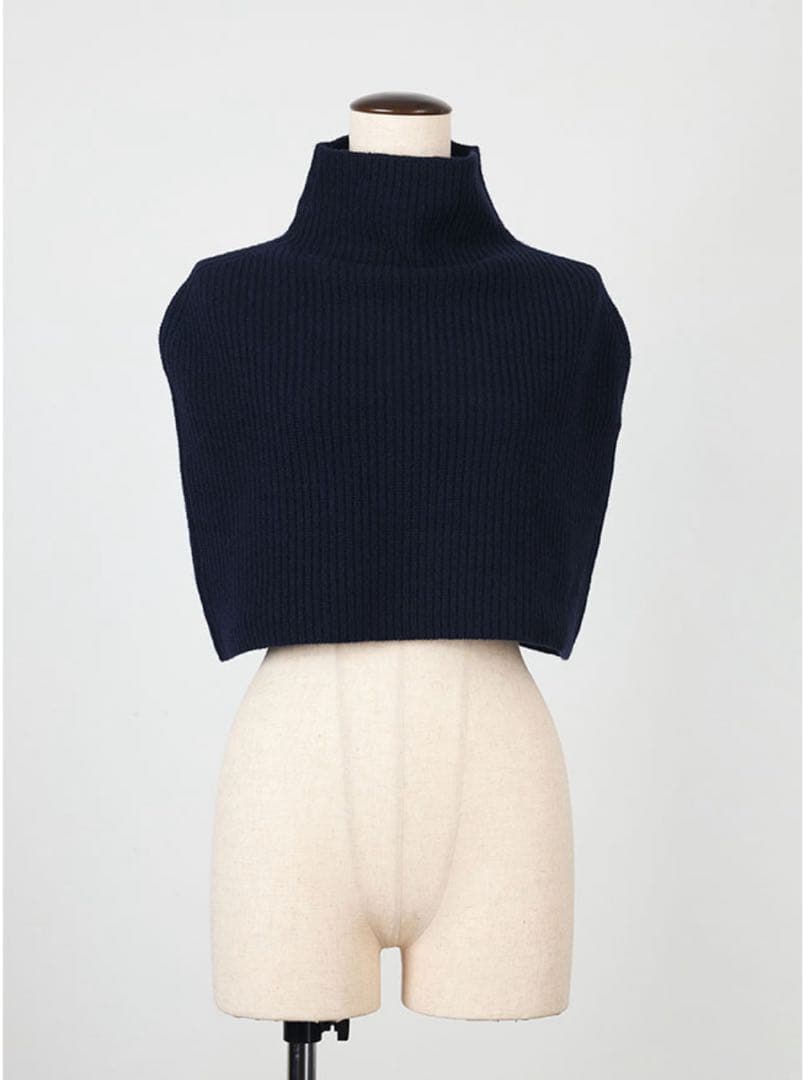 【新品】N by NaVY リブスヌード ネイビー♡東原亜希