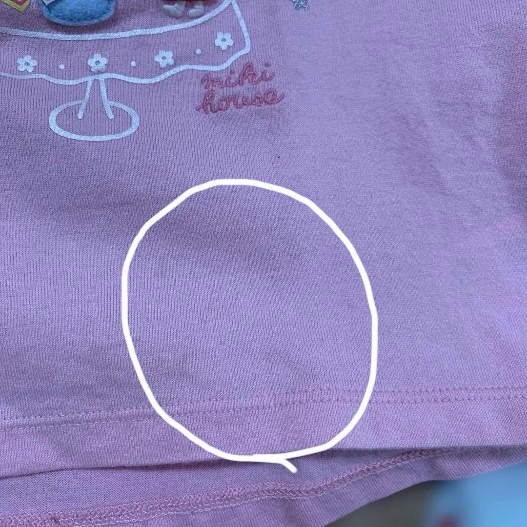 専用です。ミキハウス　長袖Tシャツ　サイズ80 女の子　まとめ売り