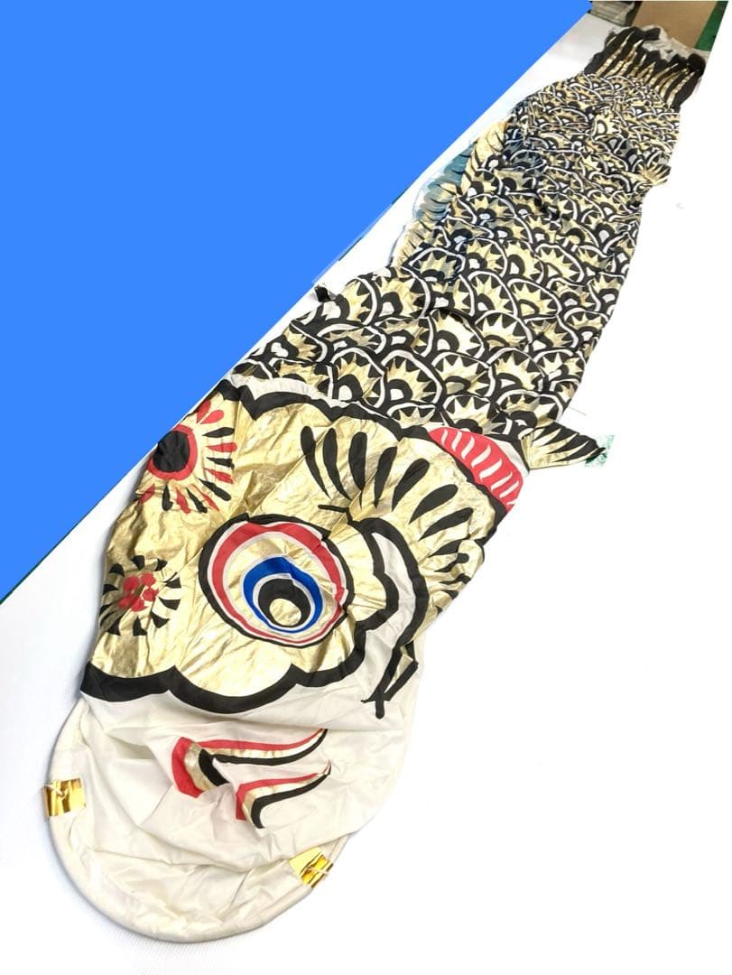 n*x様 大型◆ダイヤ鯉／鯉のぼり スターゴールド 6m◆5点セット 最高級 桐