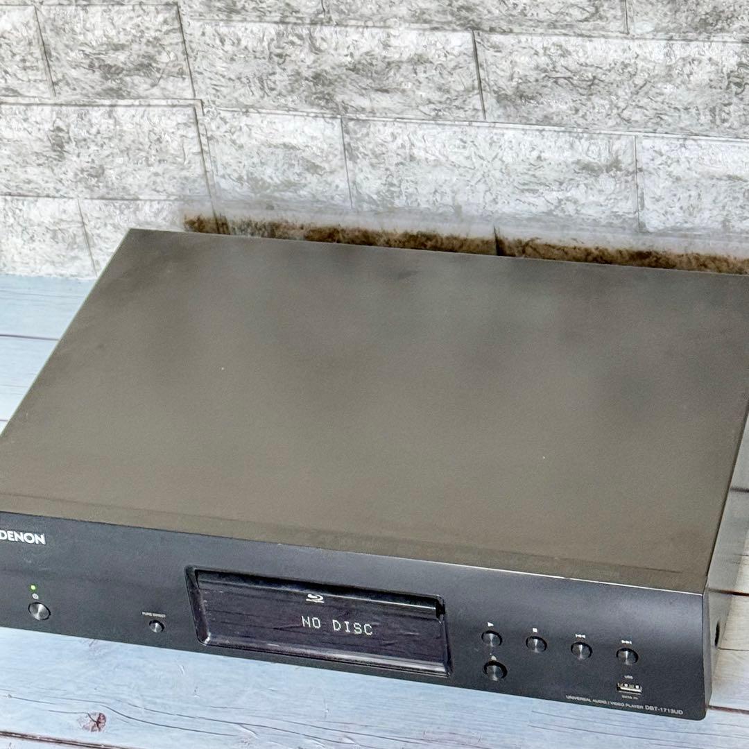 ジャンク品 DENON ユニバーサルBDプレーヤー DBT-1713UD