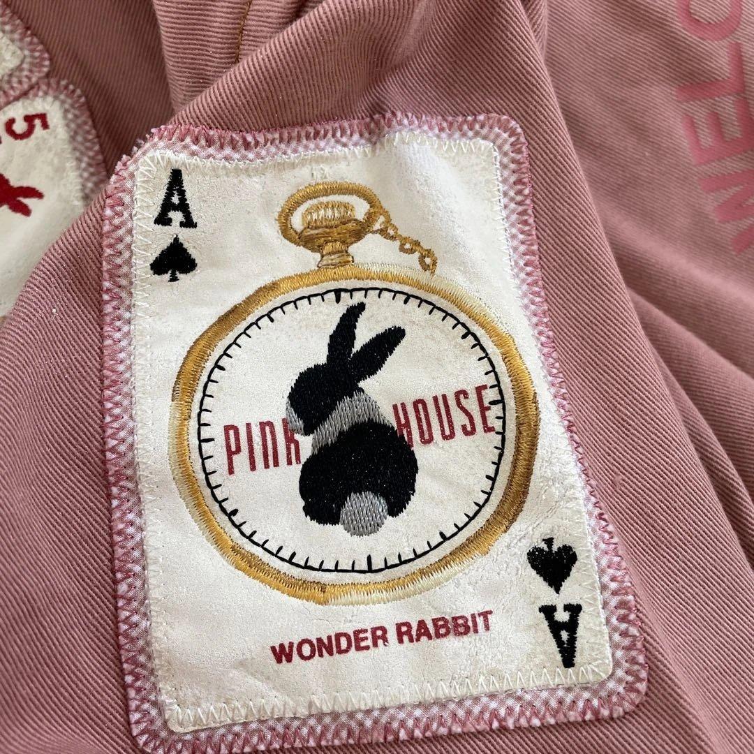 ピンクハウス　うさぎ　刺繍　裏付き　ジャケット　新品　ピンク