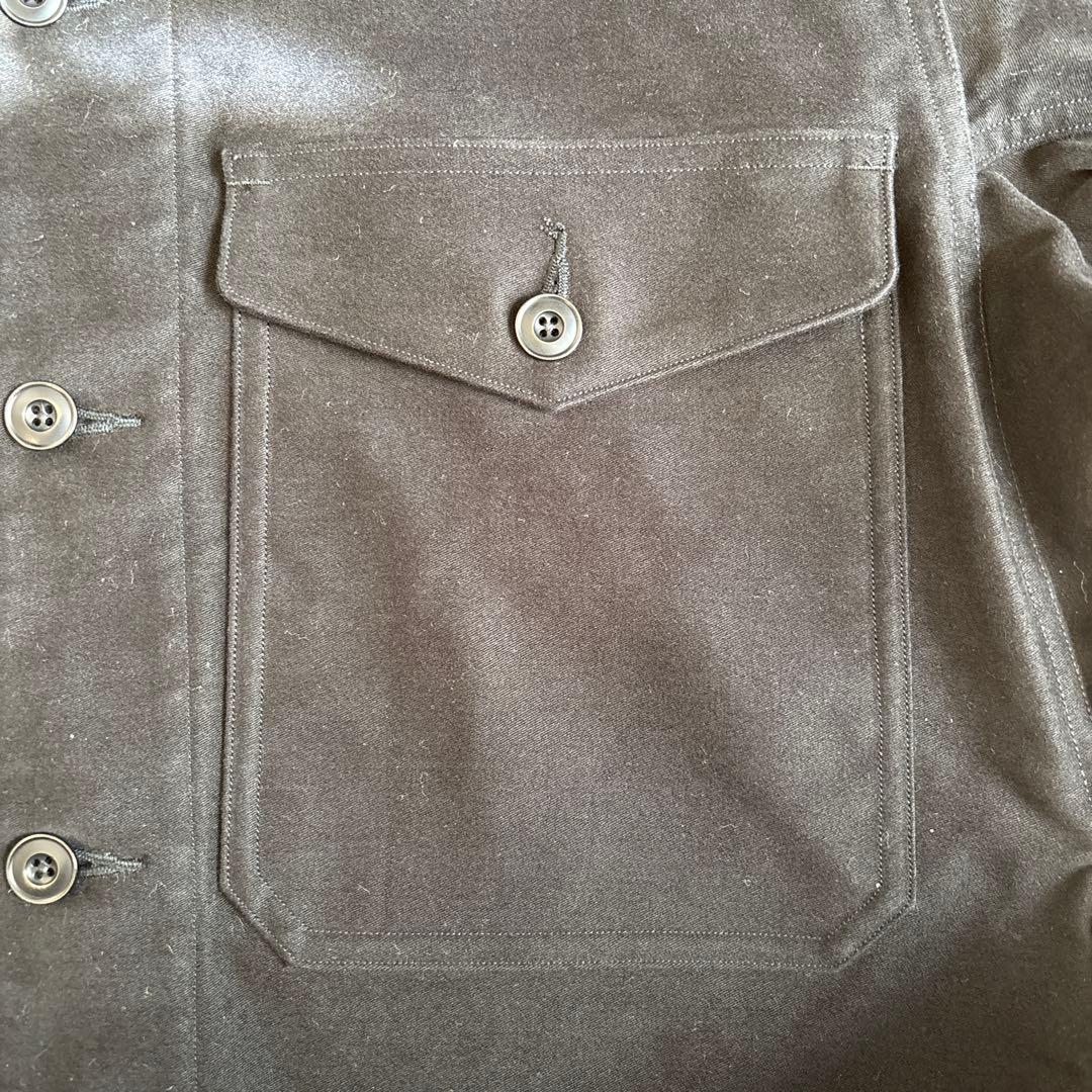 HAVERSACKハバーサック　ノーカラーモールスキンジャケット