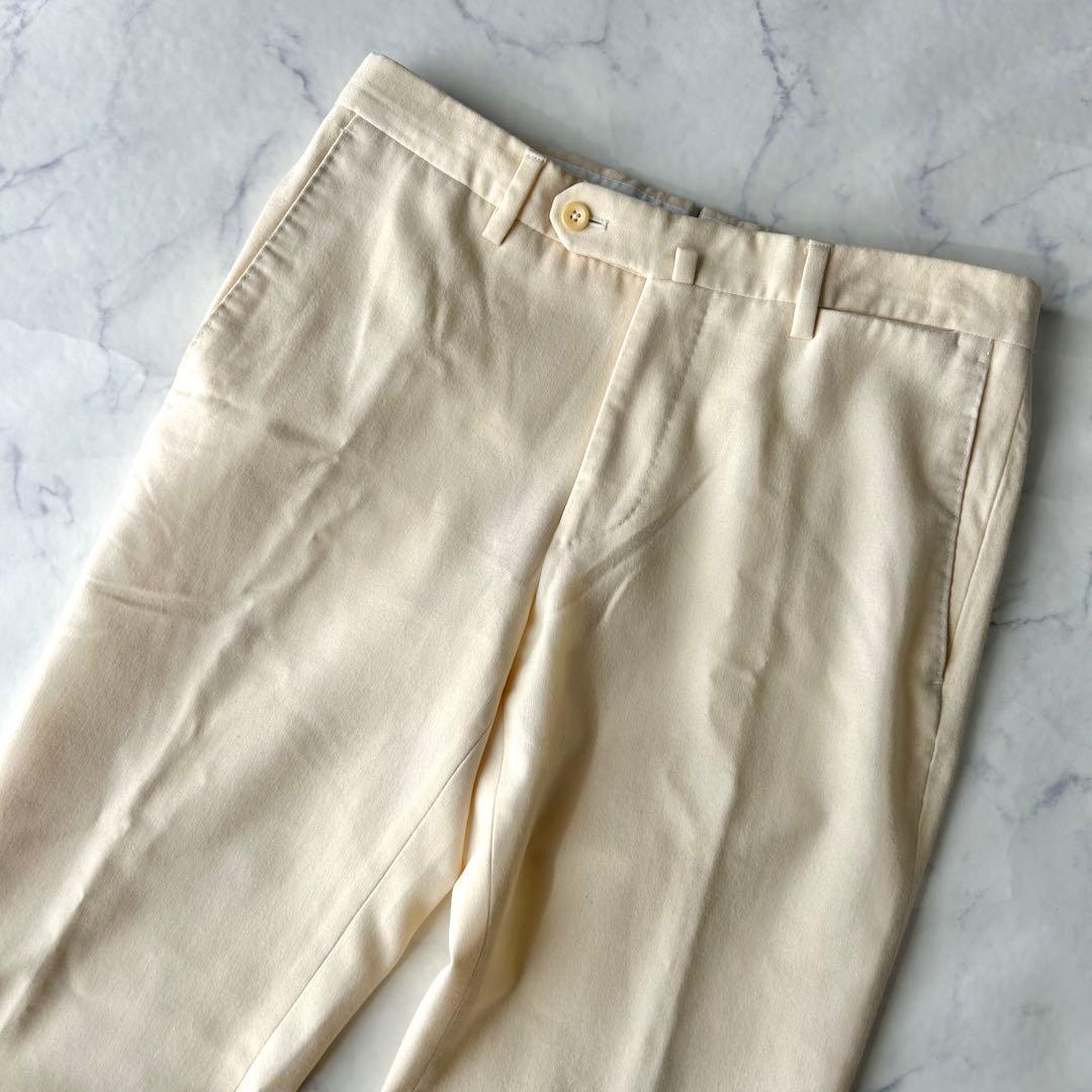 希少カラー✨　インコテックス　スラックス　フランネル　SUPER100s　46