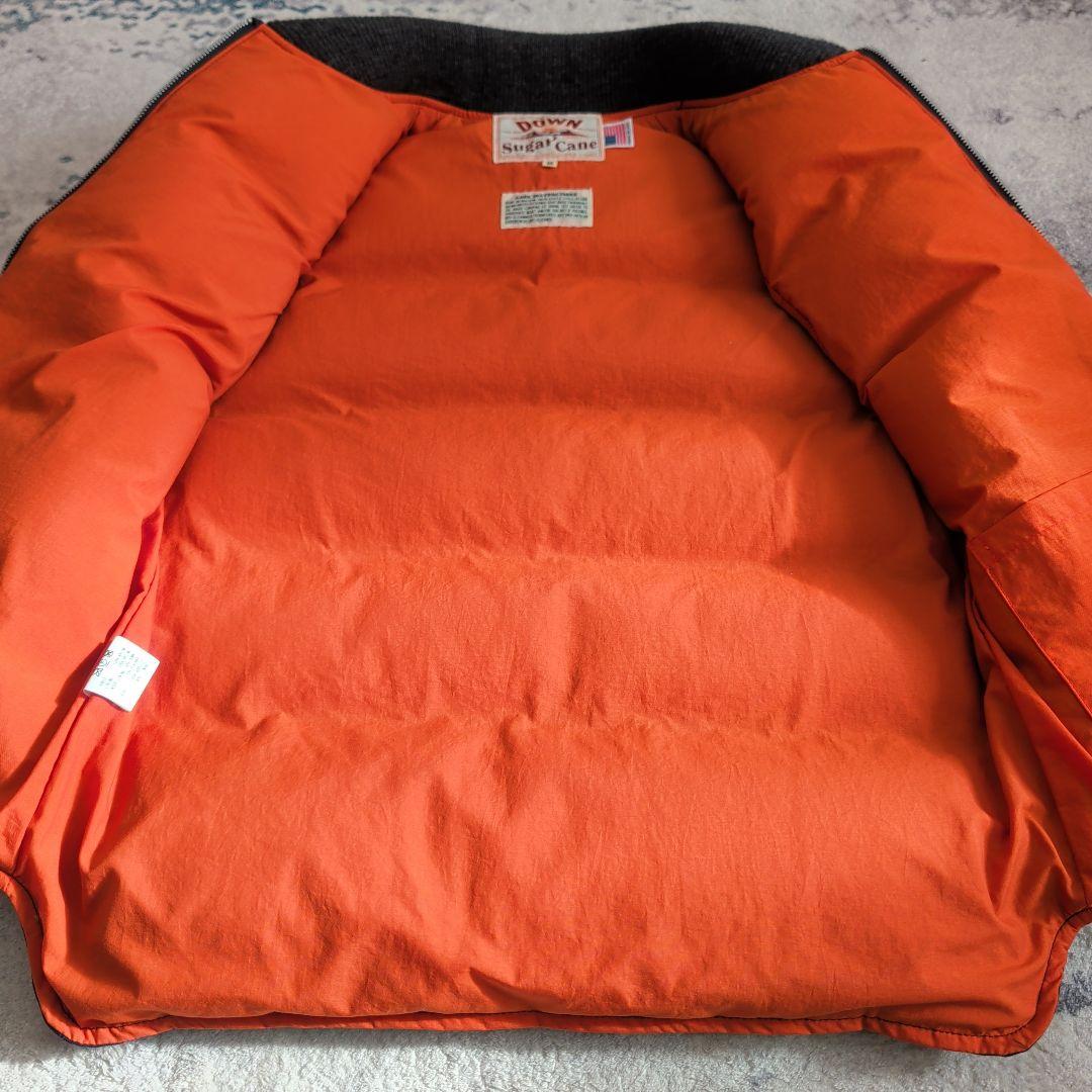 現行品 シュガーケーン COATED NYLON  DOWN VEST