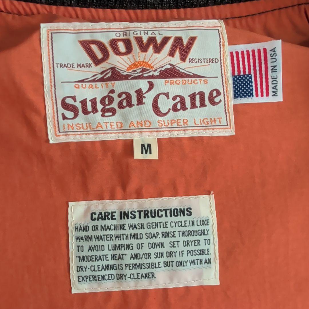 現行品 シュガーケーン COATED NYLON  DOWN VEST