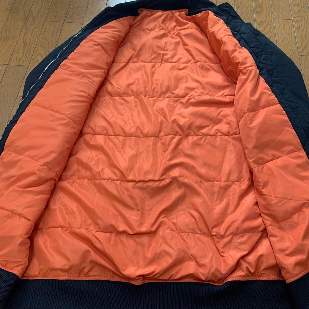 【完売】アンティカ ロング ma-1 サイドスリット ブラック antiqua