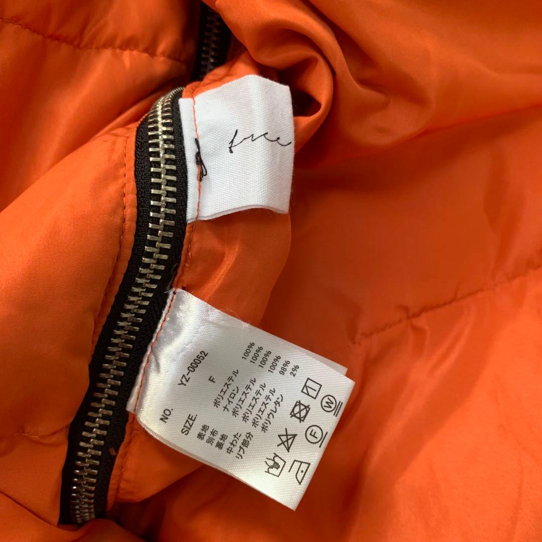 【完売】アンティカ ロング ma-1 サイドスリット ブラック antiqua