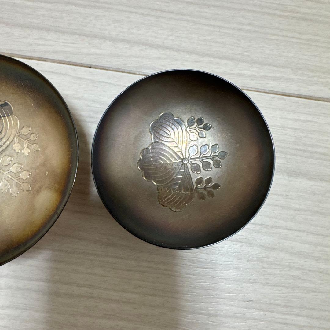 わ*ん様 銀杯 3杯セット 純銀 造幣局