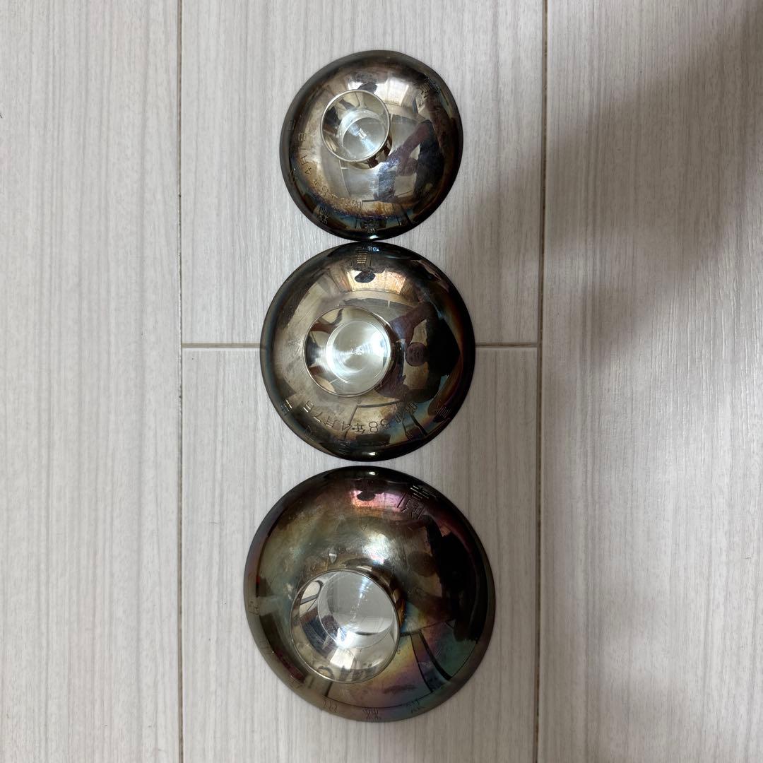 わ*ん様 銀杯 3杯セット 純銀 造幣局