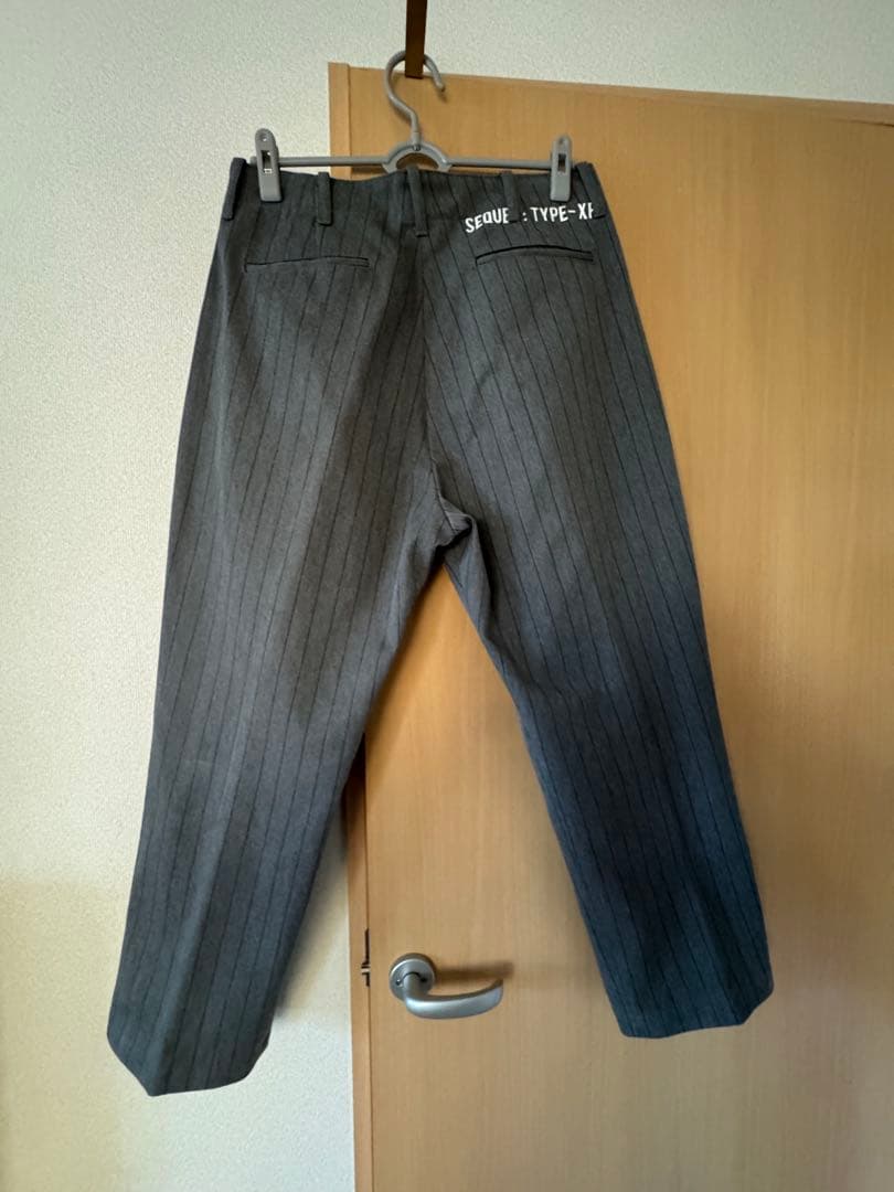 SEQUEL シークエル TYPE-XF ストライプワークパンツ　M