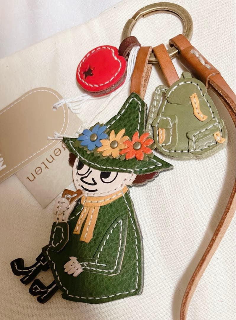 【新品未使用】　genten ゲンテン ムーミン スナフキン ワクワクチャーム