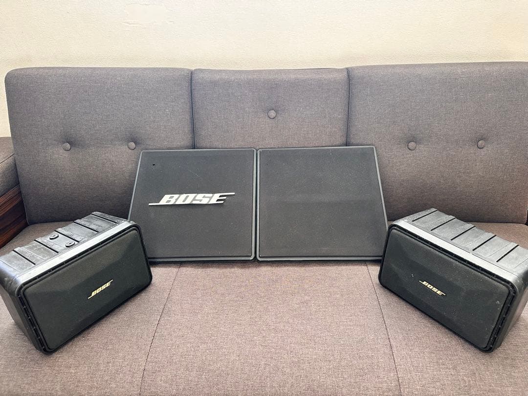 BOSE スピーカー 4個セット ブラック 101 と111PYB