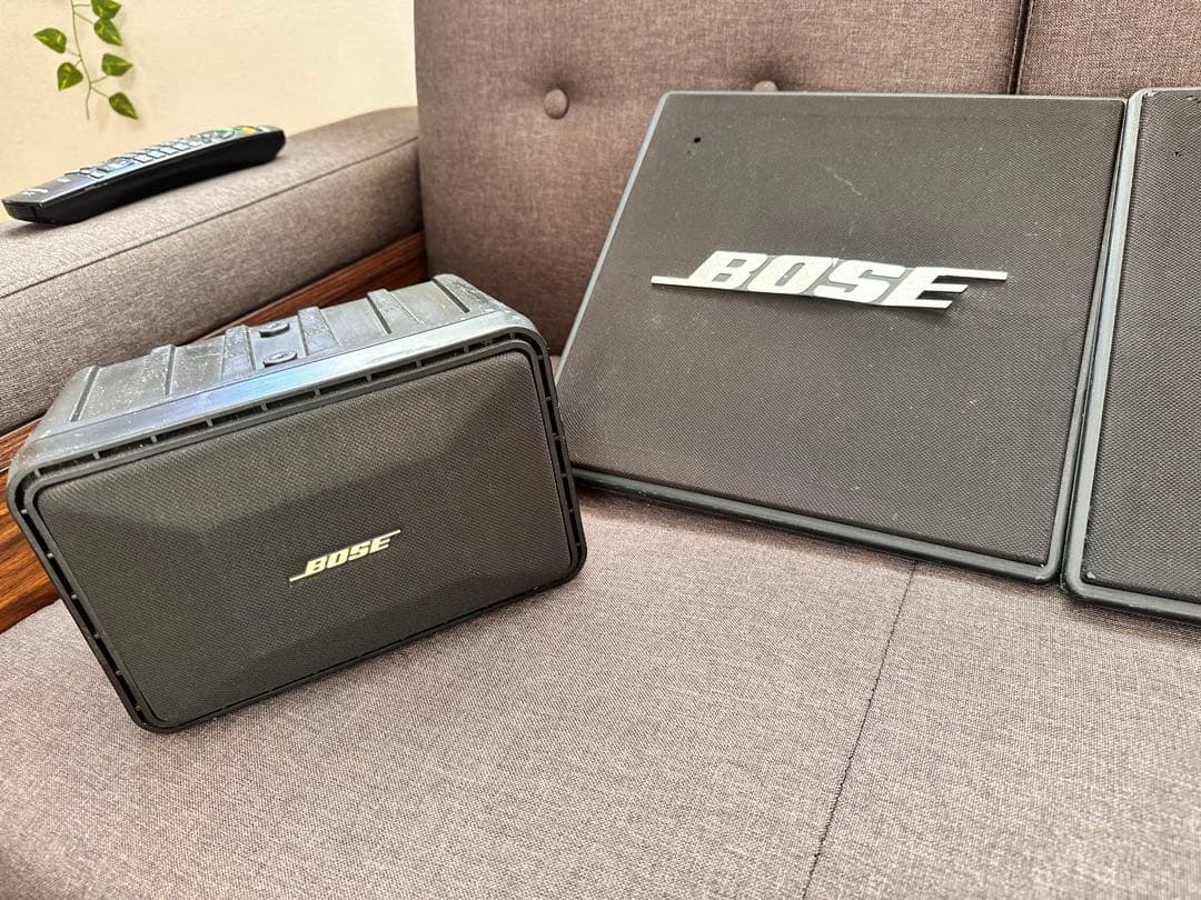 BOSE スピーカー 4個セット ブラック 101 と111PYB