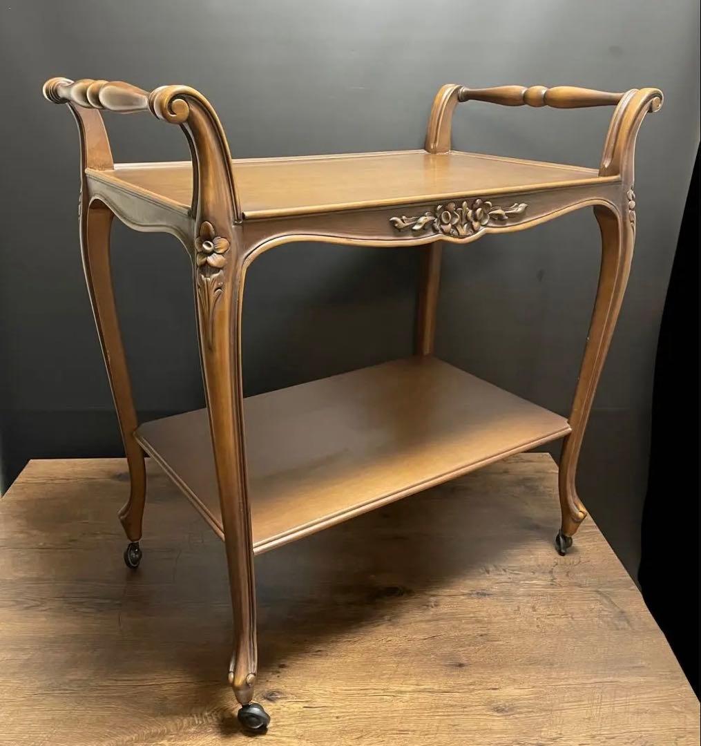 domaniドマーニ　ワゴン　キャスター付き　サイドテーブル　高級 29万