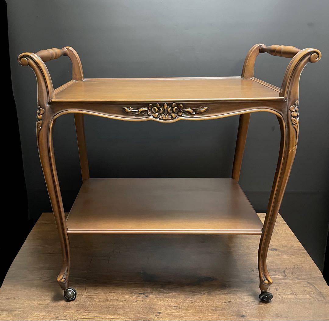 domaniドマーニ　ワゴン　キャスター付き　サイドテーブル　高級 29万