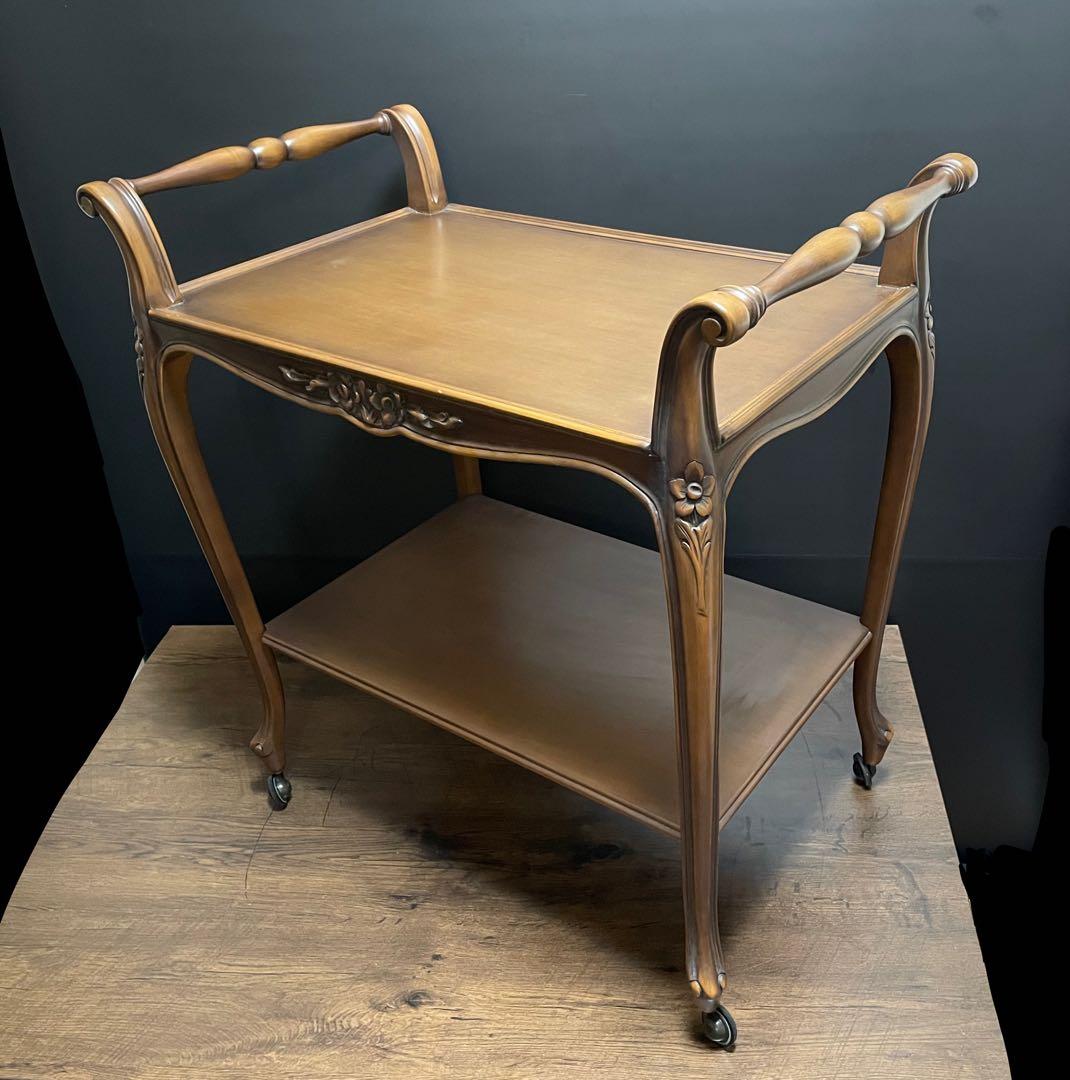 domaniドマーニ　ワゴン　キャスター付き　サイドテーブル　高級 29万