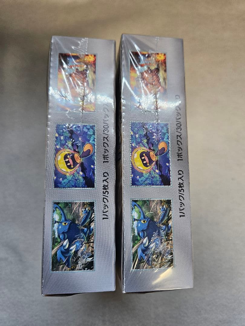 【新品未開封／シュリンク付き】ポケモンカード クレイバースト正規品　2BOX