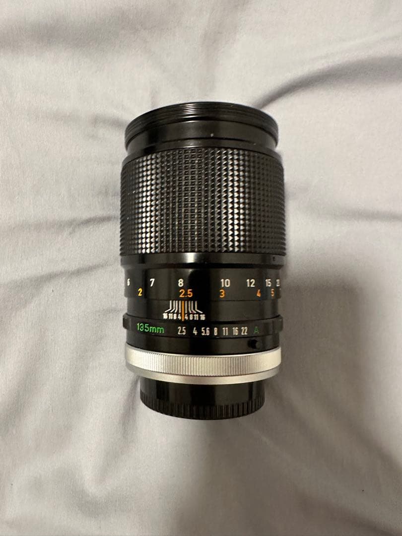 【ジャンク品】Canon New F-1 ＋ FD 135mm F2.5