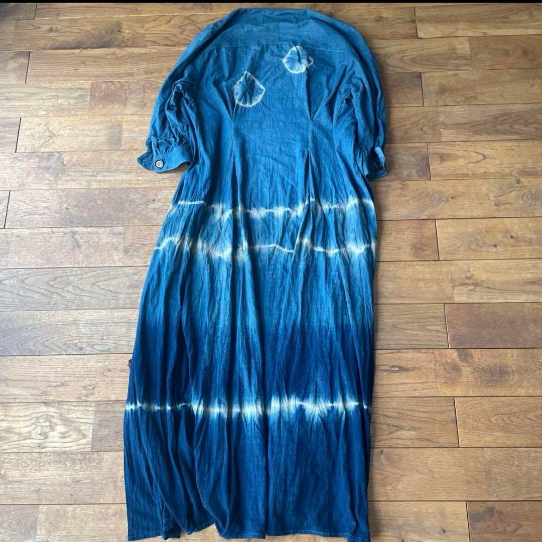 藍染クロスターバRICA &藍染スカートsuzu &ワンピースsorairo