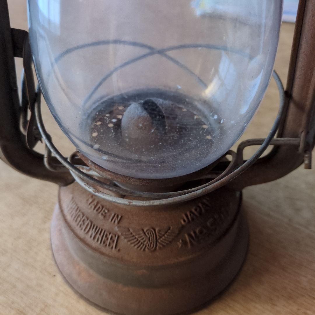 レトロ　アンティーク　オイルランタン