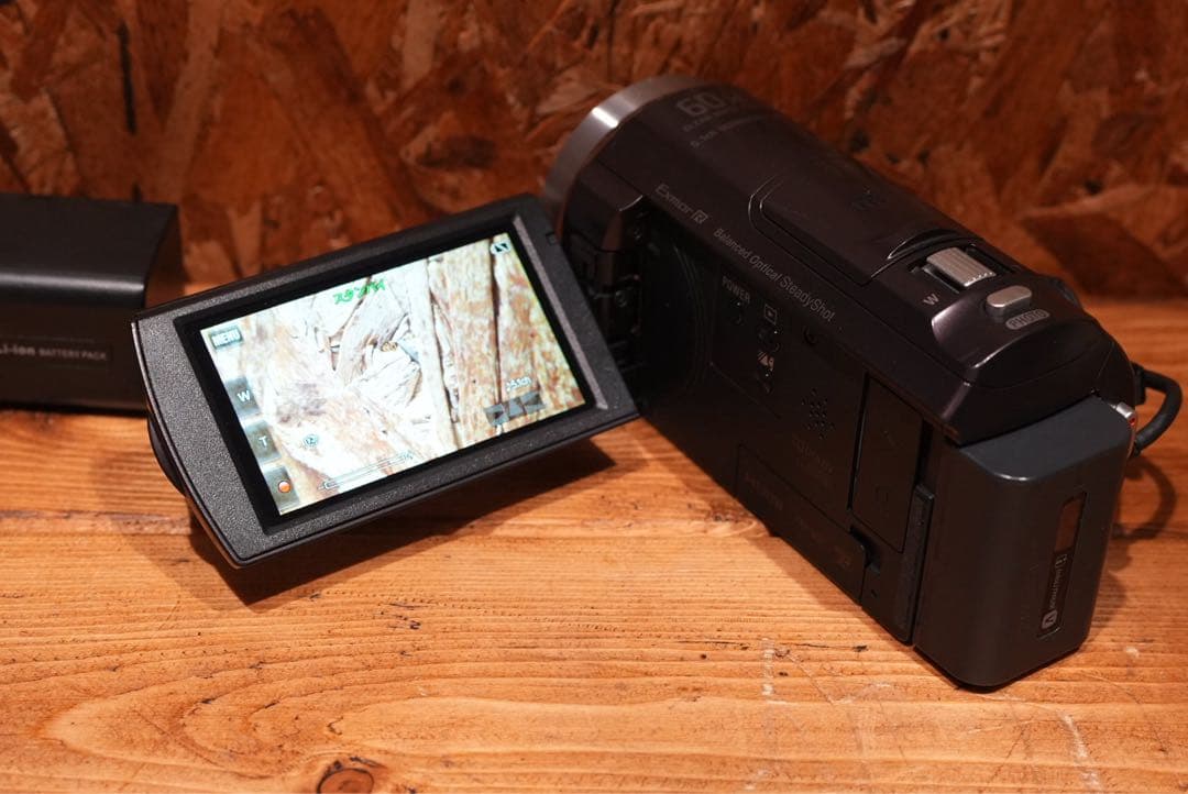 SONY HDR-CX535 ビデオカメラ ボルドーブラウン ハンディカム