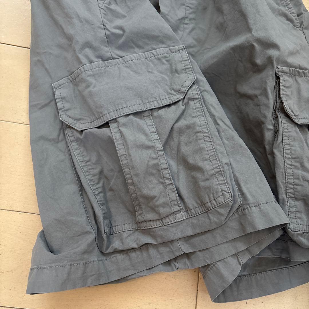 完売 SHOE Cargo Shorts Gray Mサイズ MOAT