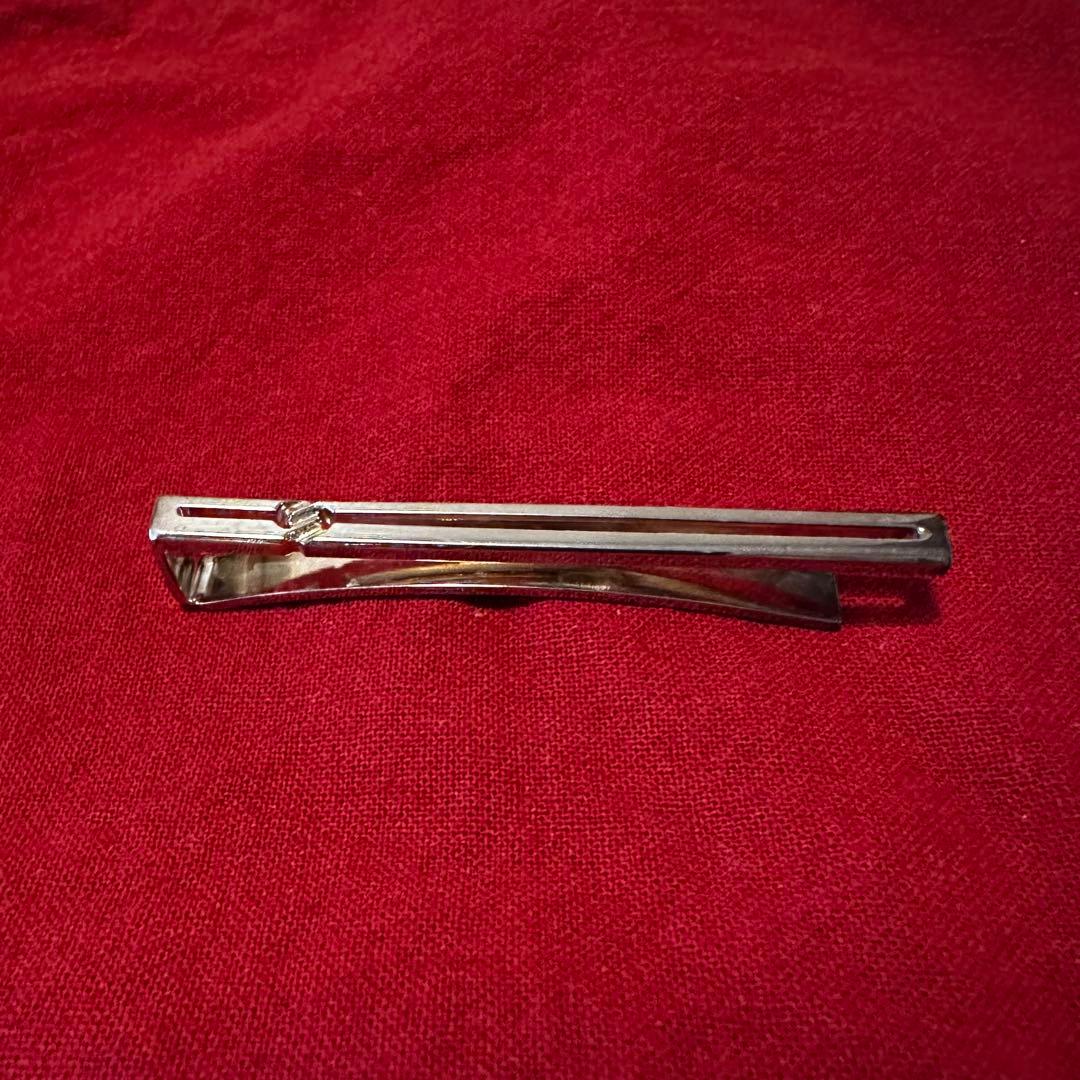 【箱付き完品 ほぼ未使用】GUCCI シルバー ネクタイピン