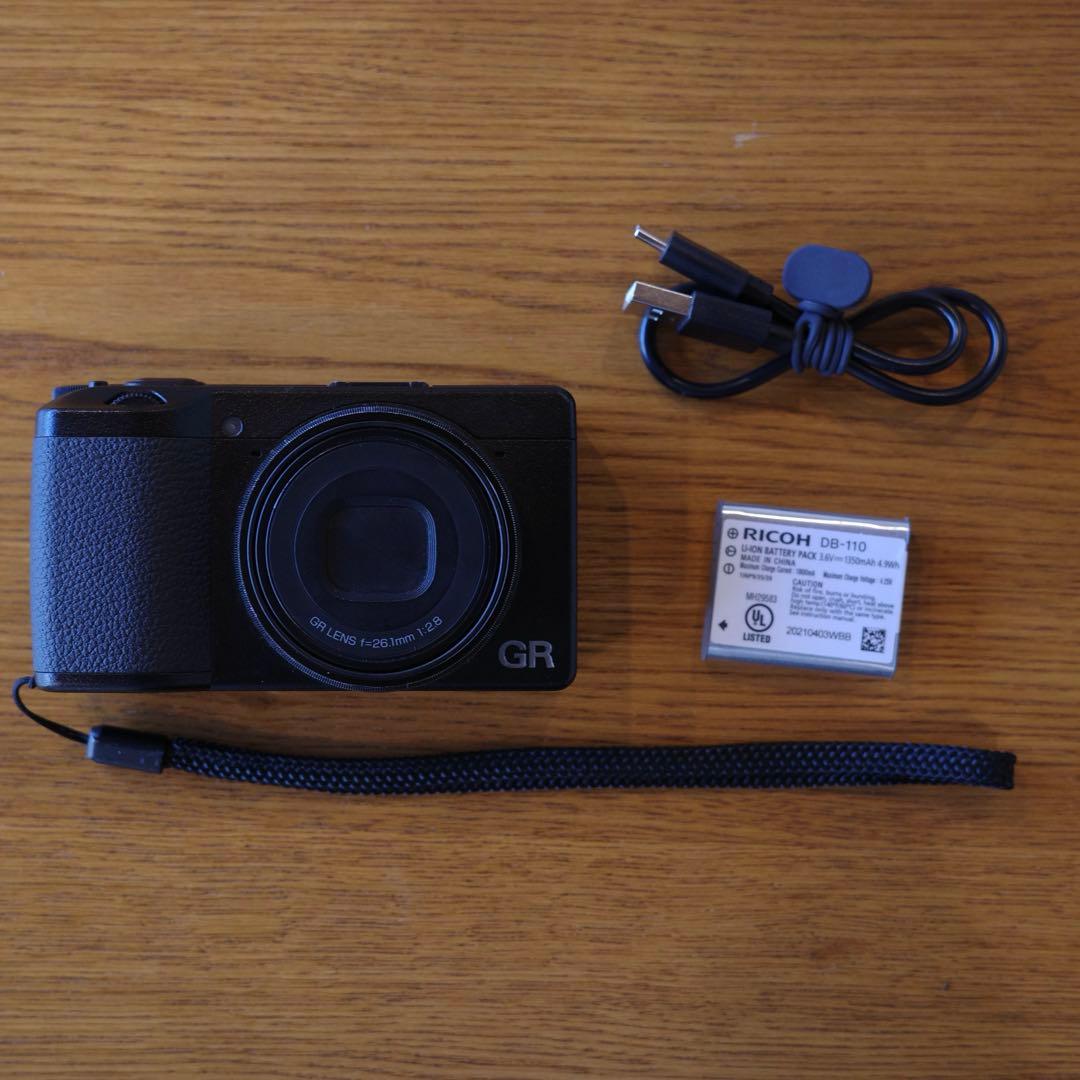 【美品】RICOH GR3X/ GR IIIx【5180回】箱無し