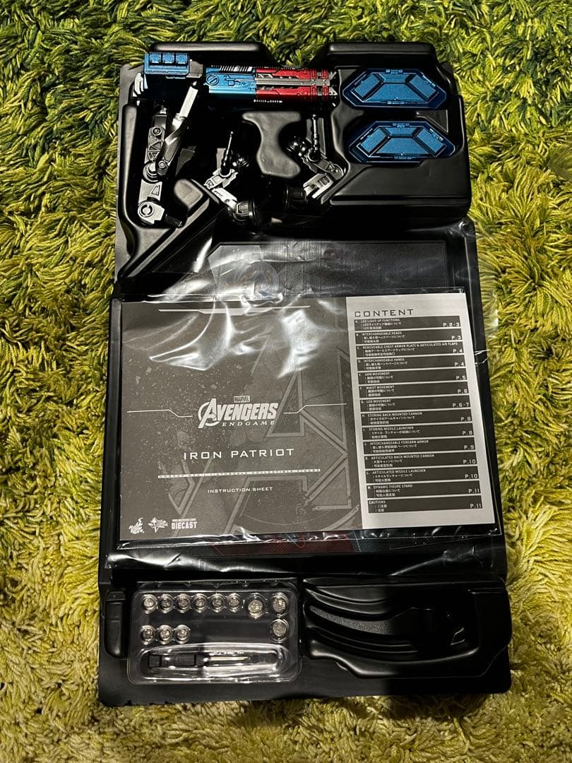 ホットトイズ　アイアンパトリオット　エンドゲーム版　開封済み美品　匿名配送
