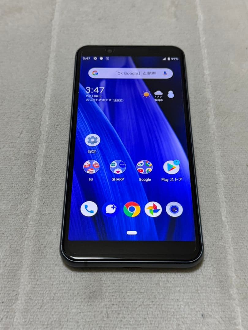 AQUOS sense3 basic 32GB au版 SIMフリー