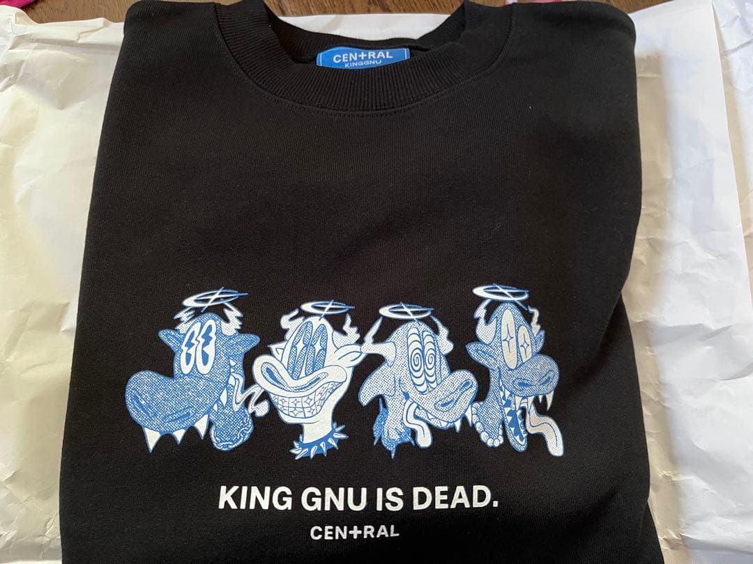 KING GNU トレーナー M ブラック